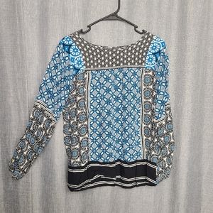 Loft top/blouse long-sleeve sz m